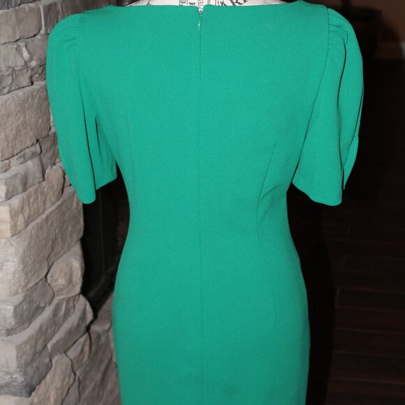 DKNY Round Neck Green Dress - Picture 6 of 8